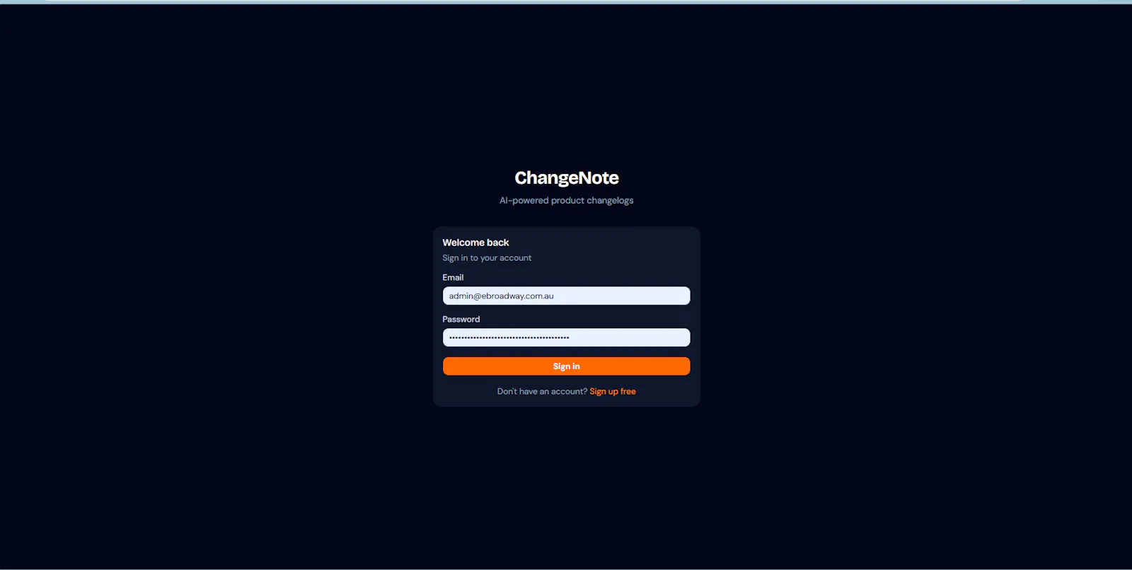 ChangeNote screenshot 5