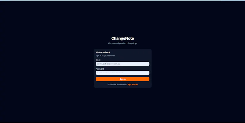 ChangeNote screenshot 5