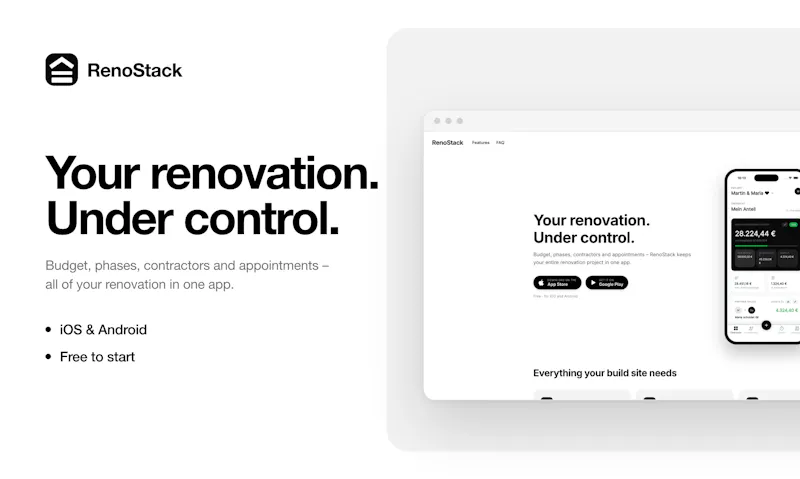 RenoStack for iOS screenshot 1