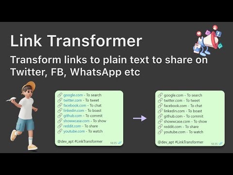 Link transformer gallery image