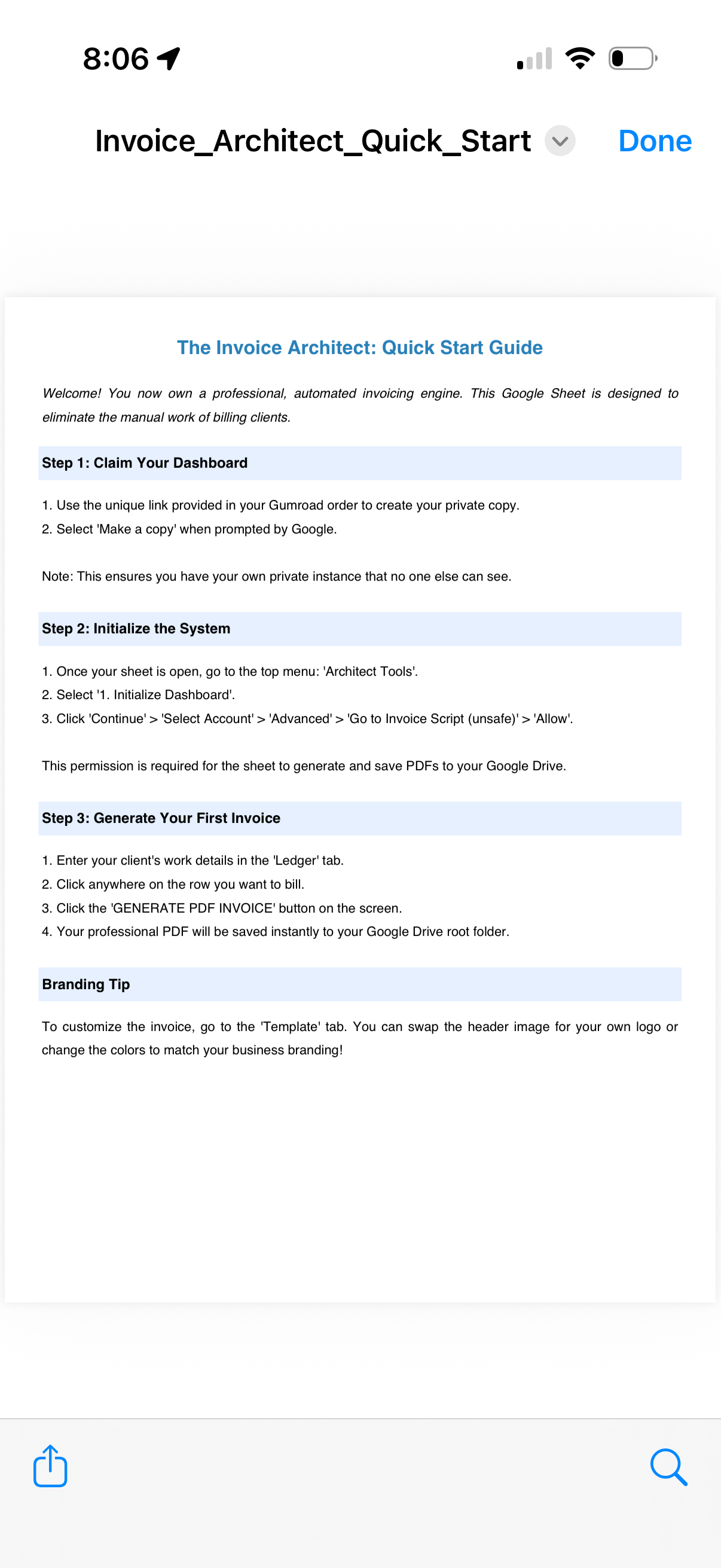 Invoice Architect  - Main product screenshot demonstrating key features and user interface
