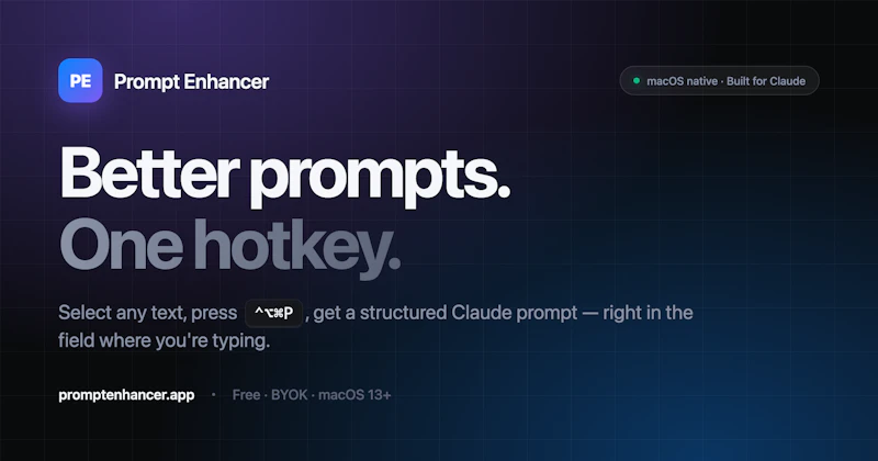 Prompt Enhancer screenshot 1