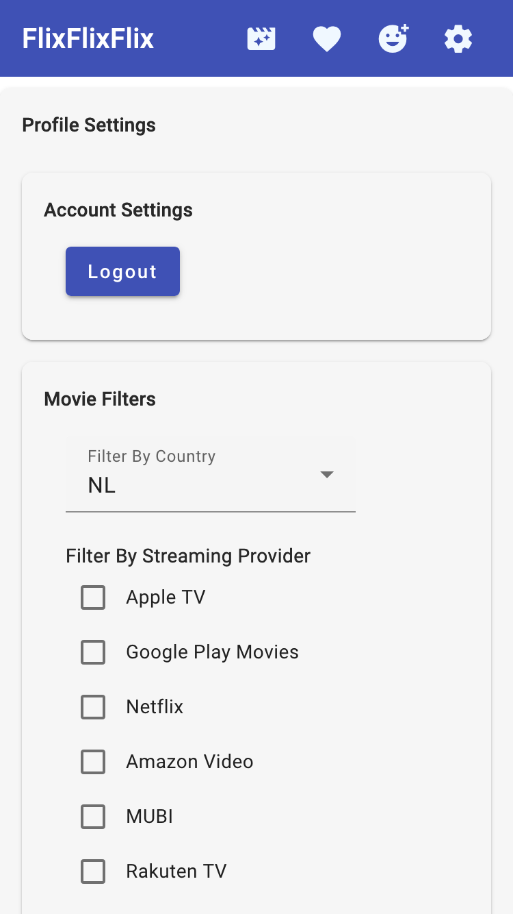 FlixFlixFlix - Social Movie Matching media 3