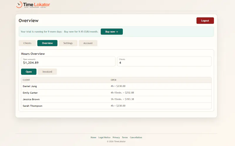 TimeLokator screenshot 5