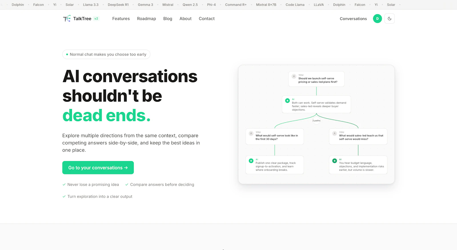 TalkTree screenshot 2