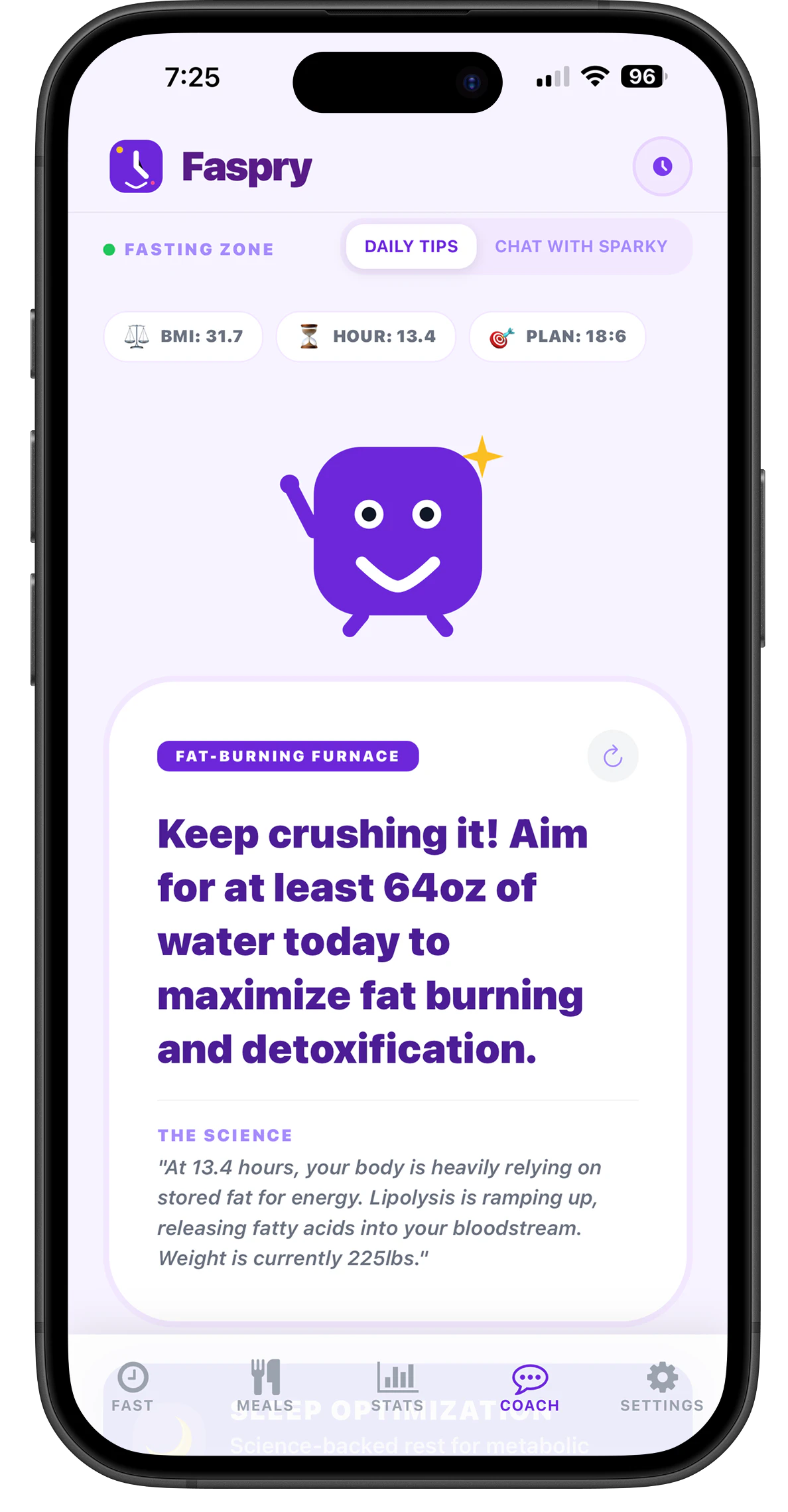 Faspry: Fasting, Recipes, & Wellness 截图 5