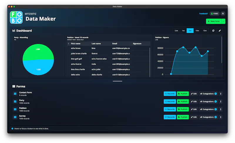 Data Maker screenshot 34