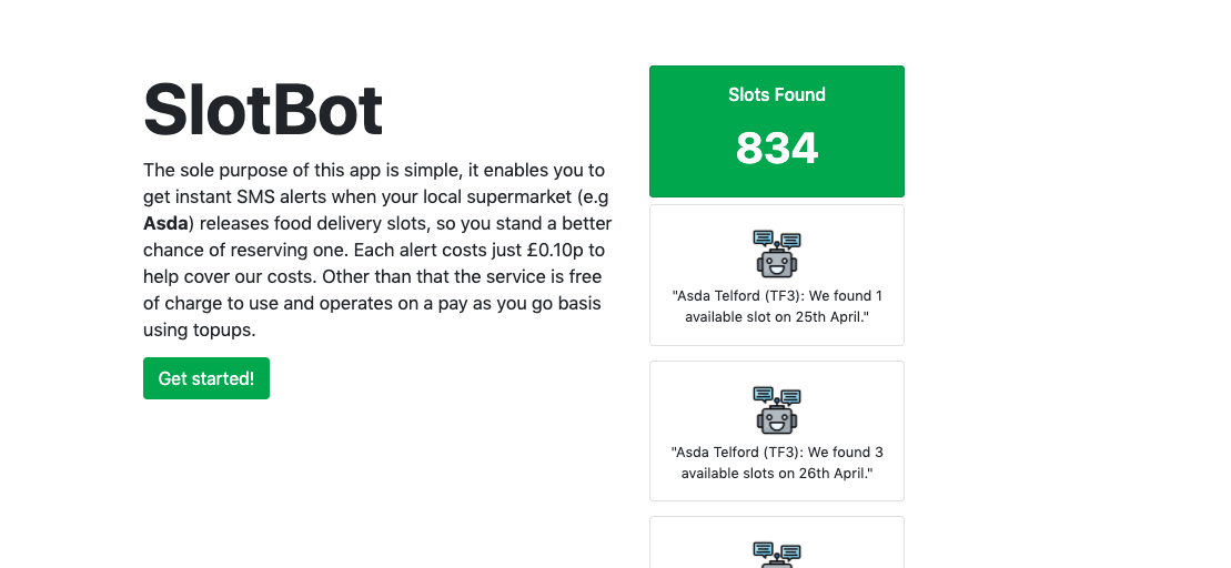 Asda Delivery Slot SMS Alerts for UK gallery image