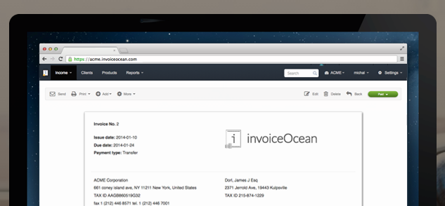 InvoiceOcean gallery image