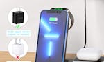 6 in 1 alarm clock wireless charger image