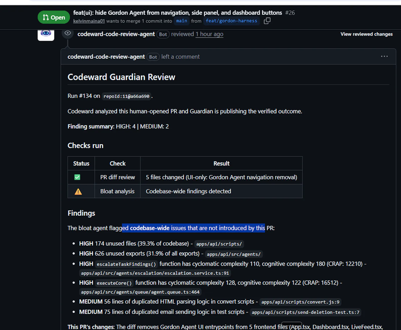 Codeward screenshot 5