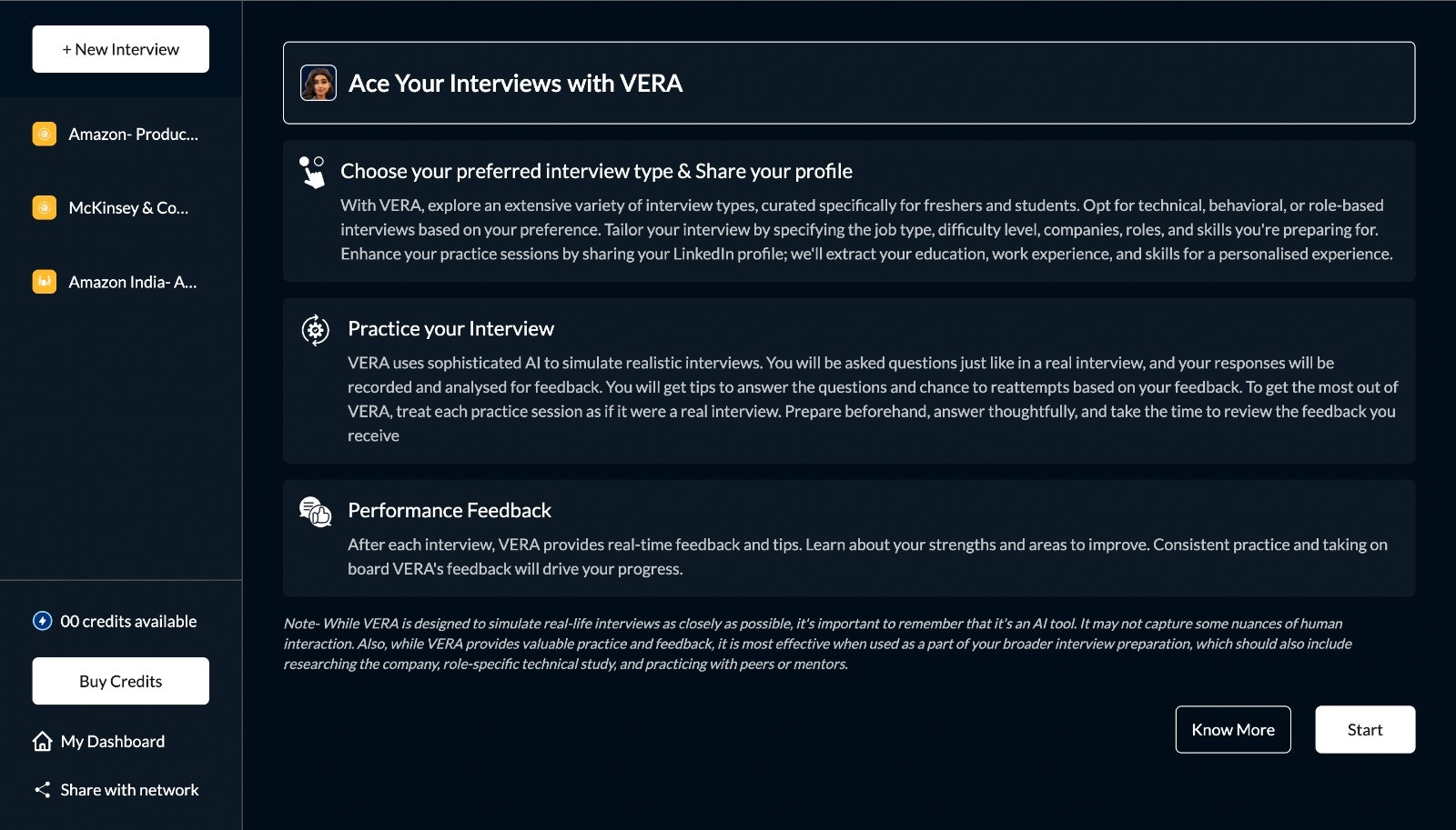 สัมภาษณ์ฝึกกับ Vera (AI Coach) media 4