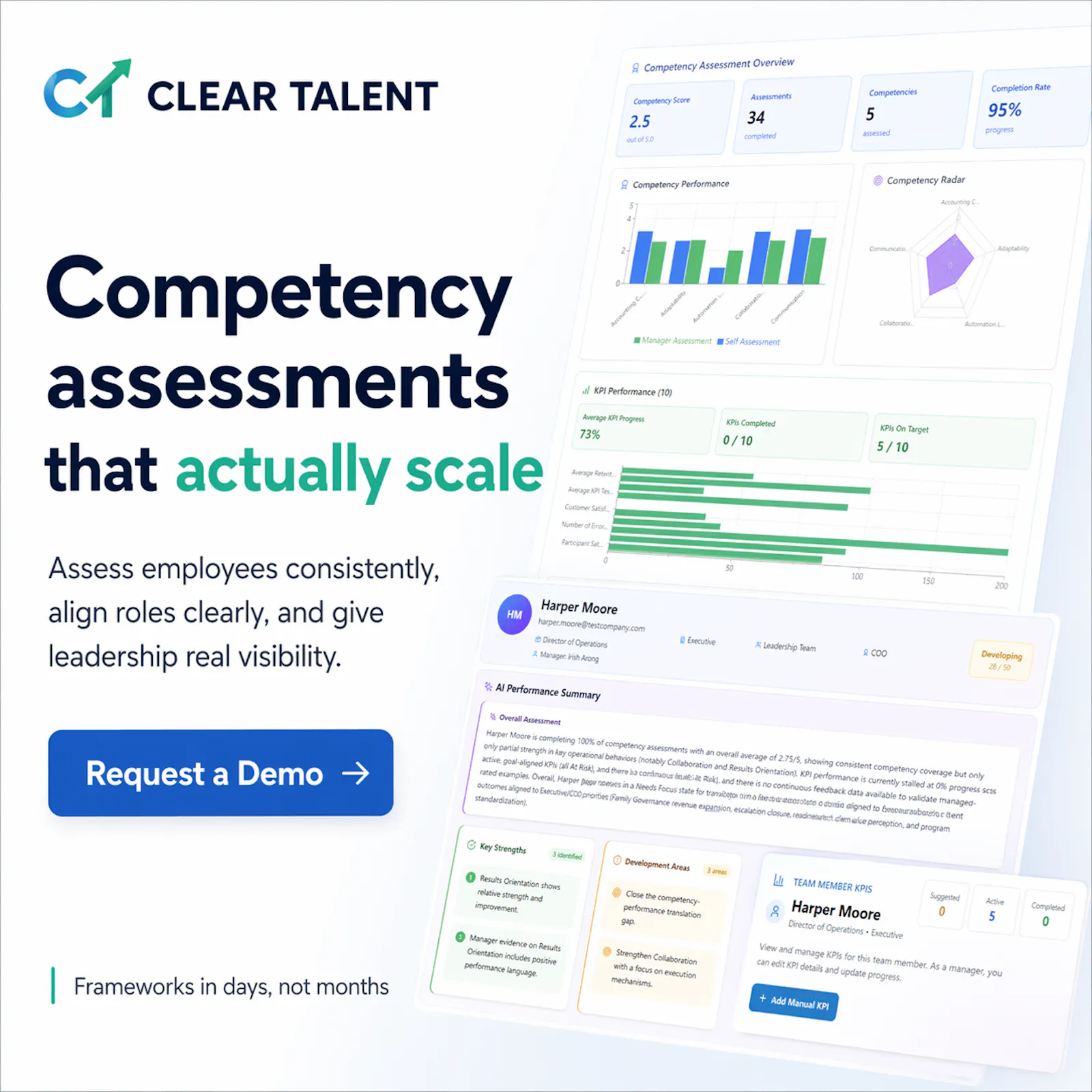 Clear Talent - AI Performance Management screenshot 4