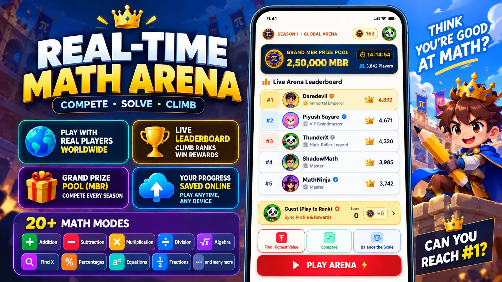 Math Royale- Online Competition Game gallery image