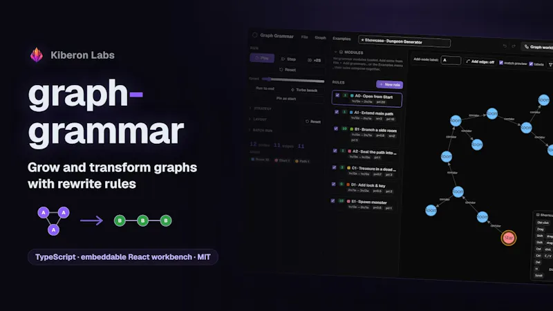 Kiberon Lab | Graph Grammar  screenshot 1 (video preview)