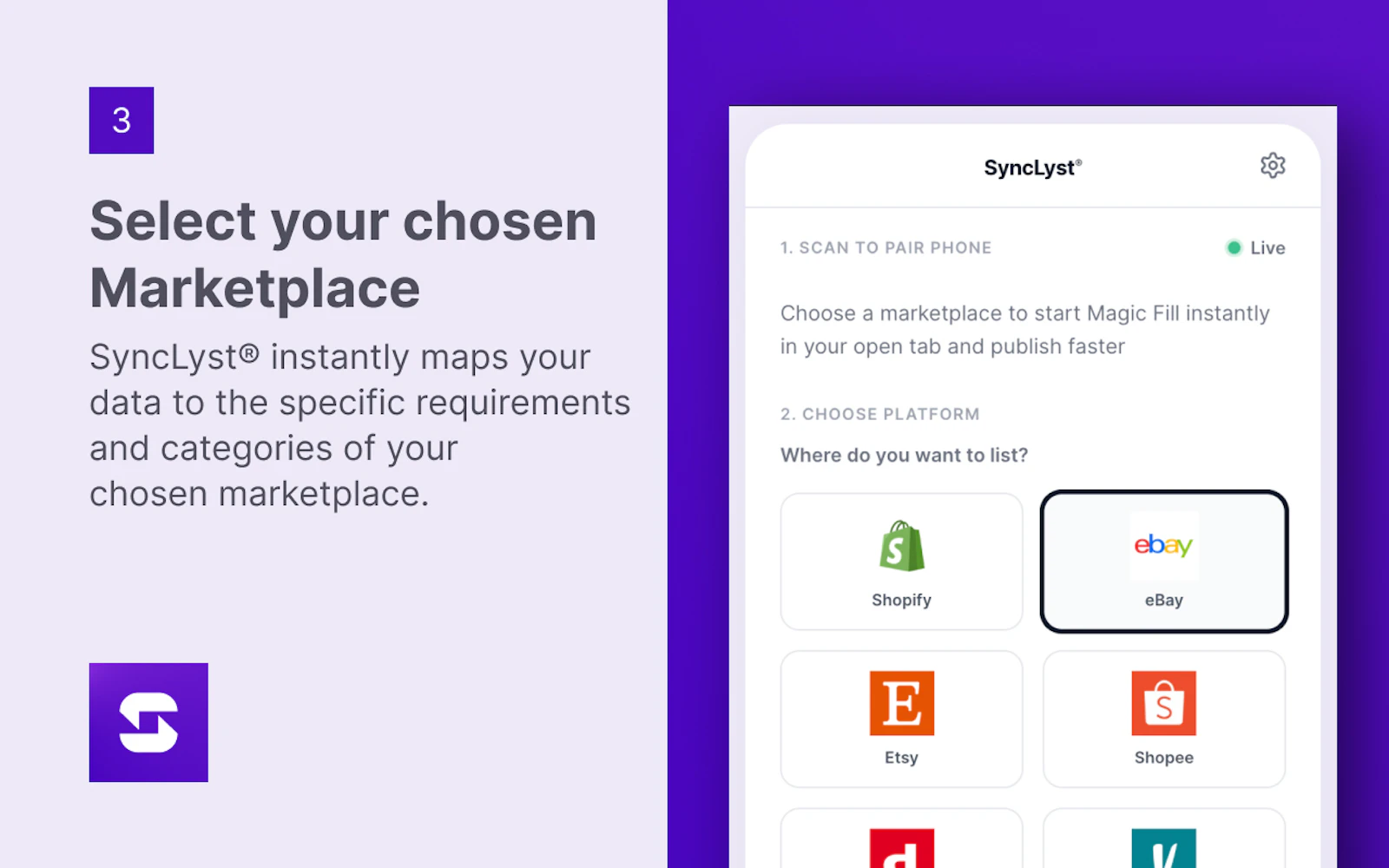 SyncLyst Chrome Extension -  screenshot 4