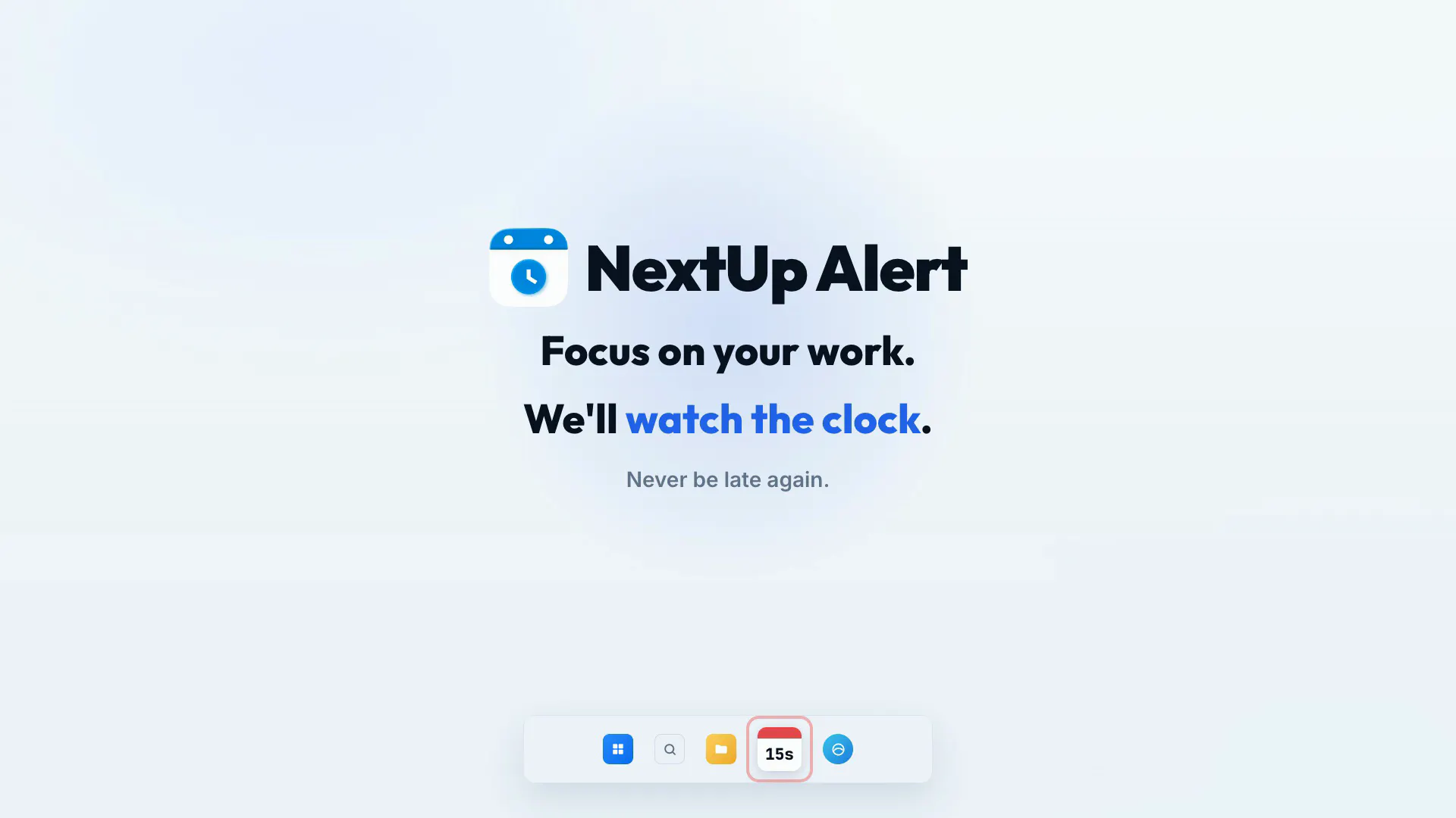 NextUp Alert Calendar Reminder gallery image
