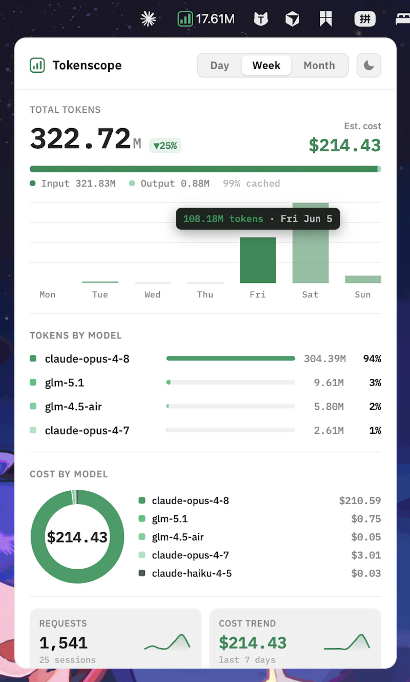 Tokenscope screenshot 4