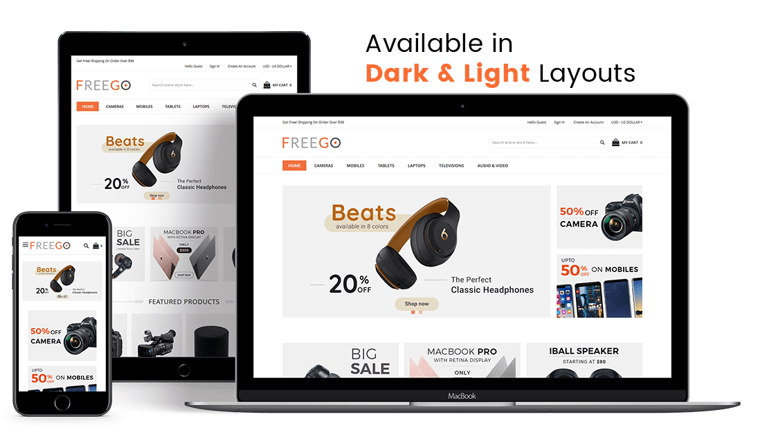 FreeGo Magento 2 Theme