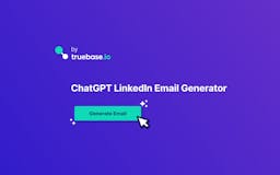 ChatGPT LinkedIn Email Generator media 2