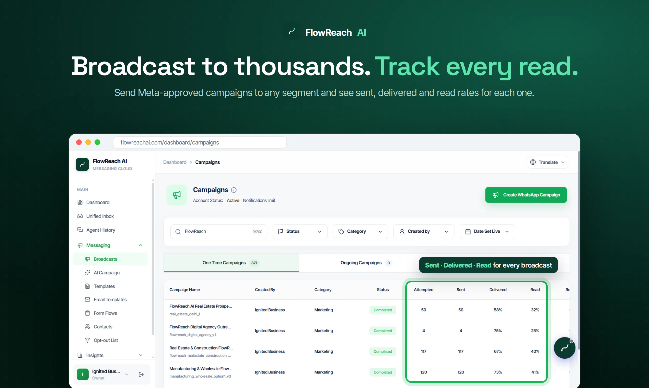 FlowReach AI gallery image