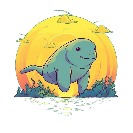 Camera and Me, the Manatee logo