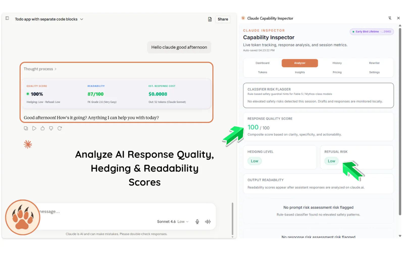 Claude Cost & Token Inspector screenshot 6