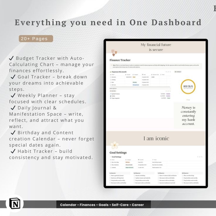 2026 All-in-One Notion Planner gallery image
