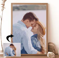 Custom Paint By Number Your Own Photo gallery image