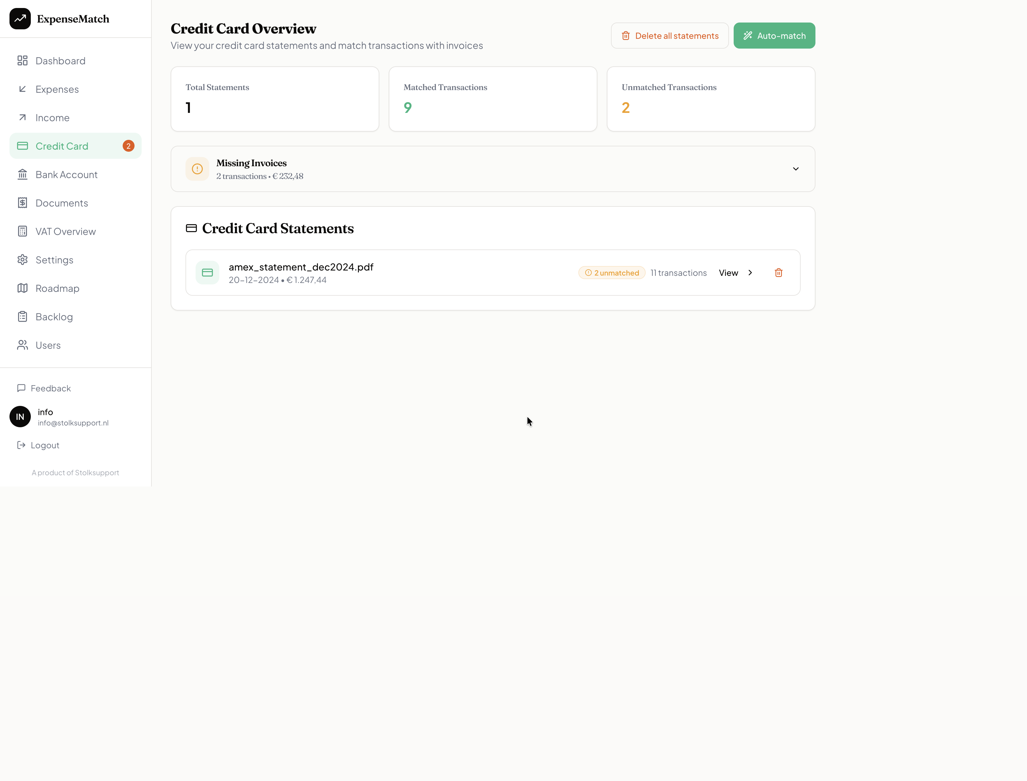 ExpenseMatch gallery image