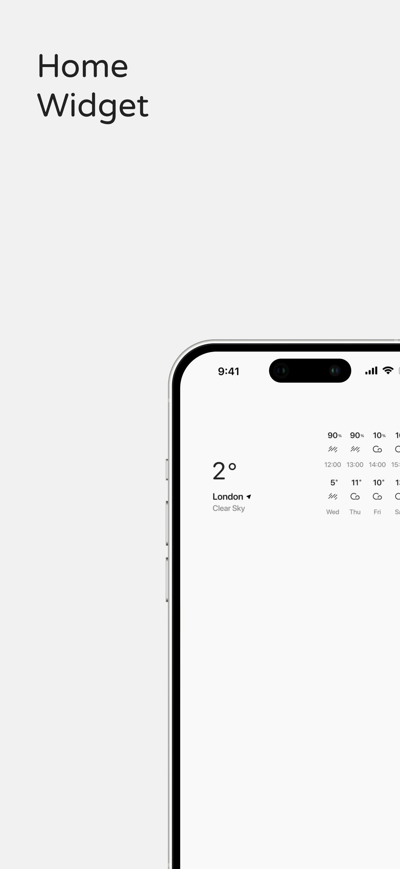 Weather Minimalist - weat gallery image