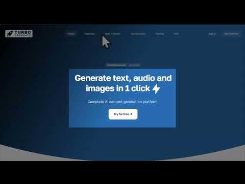 Turbo Generate gallery image