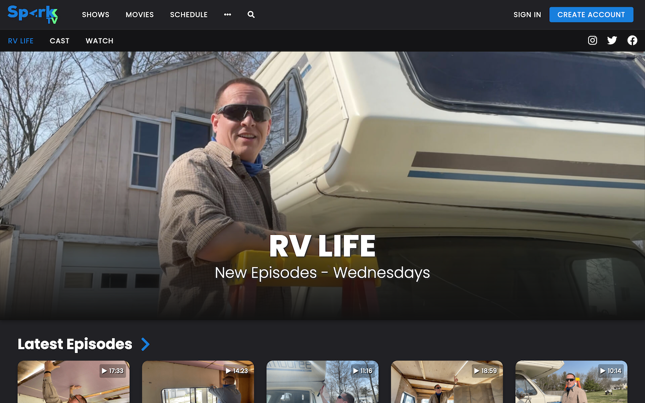 Sparkk TV gallery image