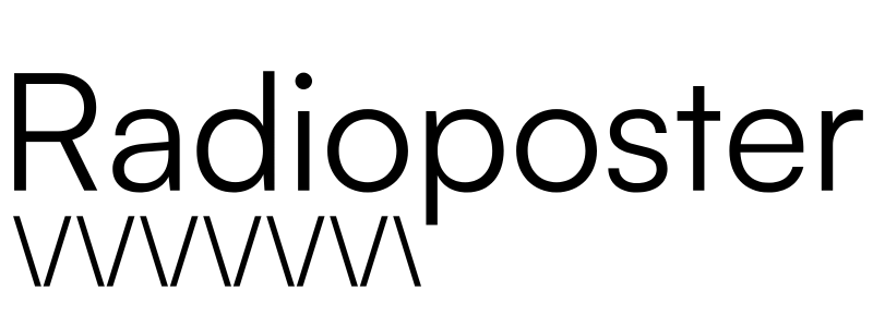 Radioposter - Main product screenshot demonstrating key features and user interface