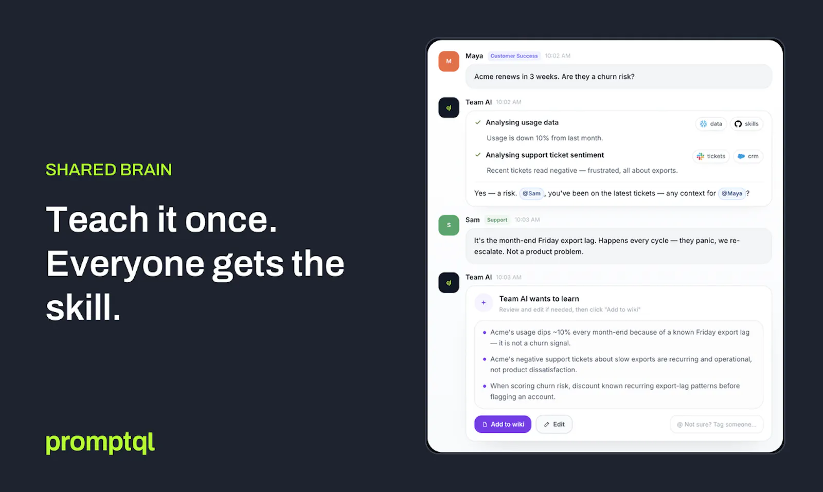 PromptQL screenshot 3