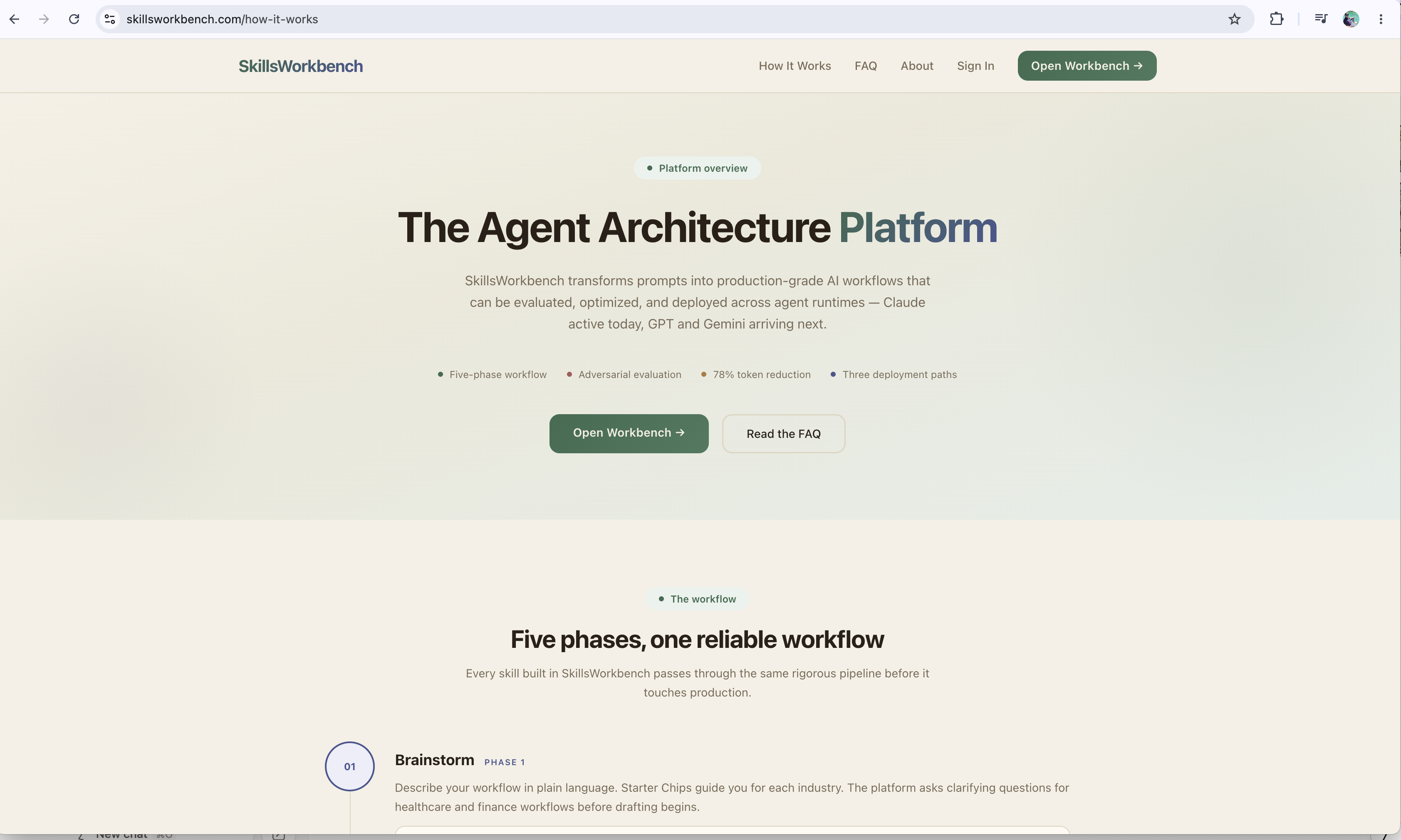 AI Skills Workbench gallery image