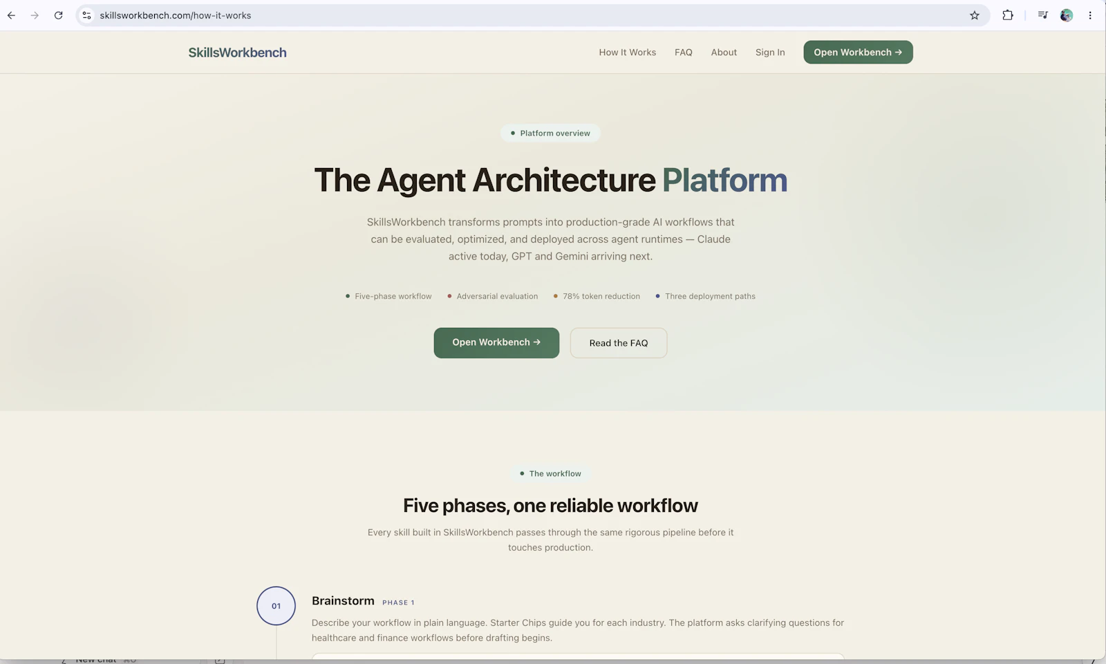 AI Skills Workbench screenshot 2