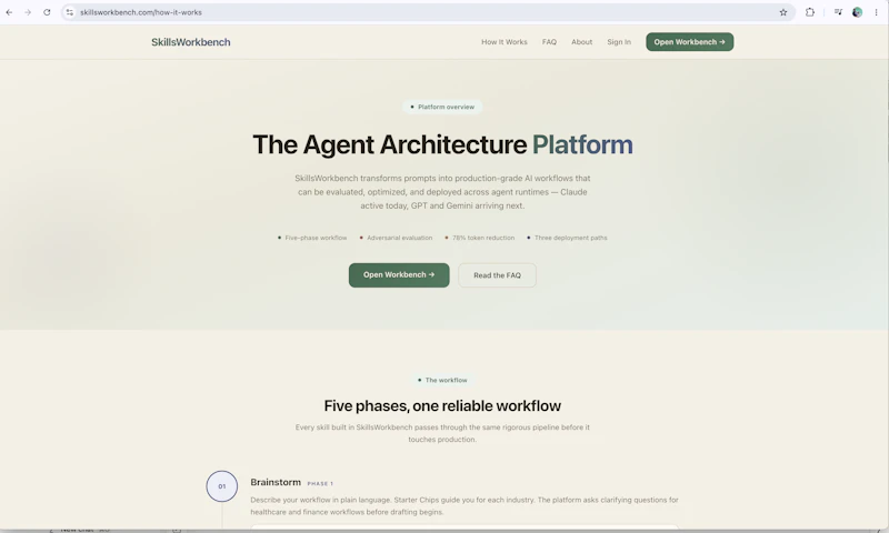 AI Skills Workbench screenshot 2
