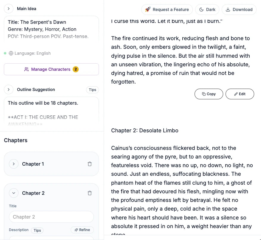 SidekickWriter - Books, Novels, Theses, Done in Minutes. media 4