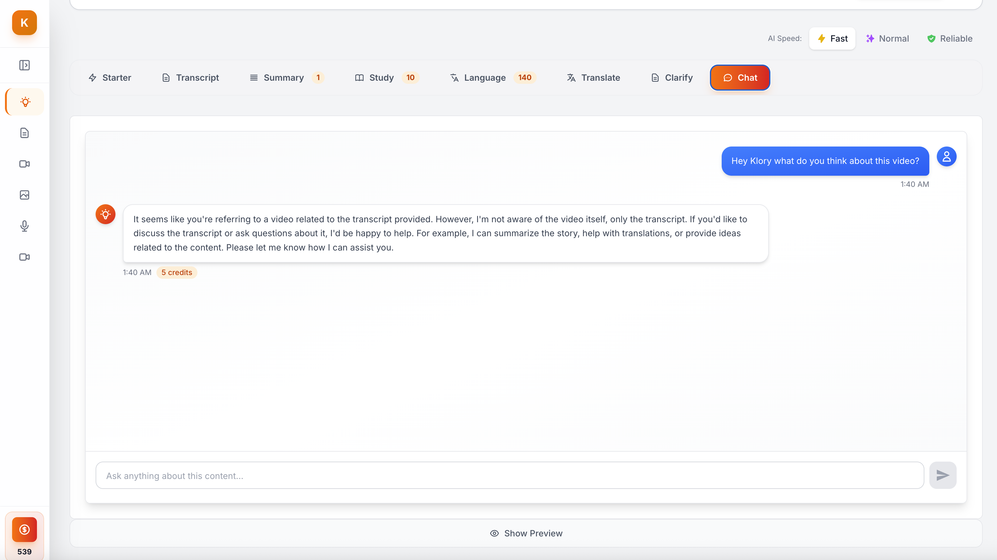 Klory.ai gallery image