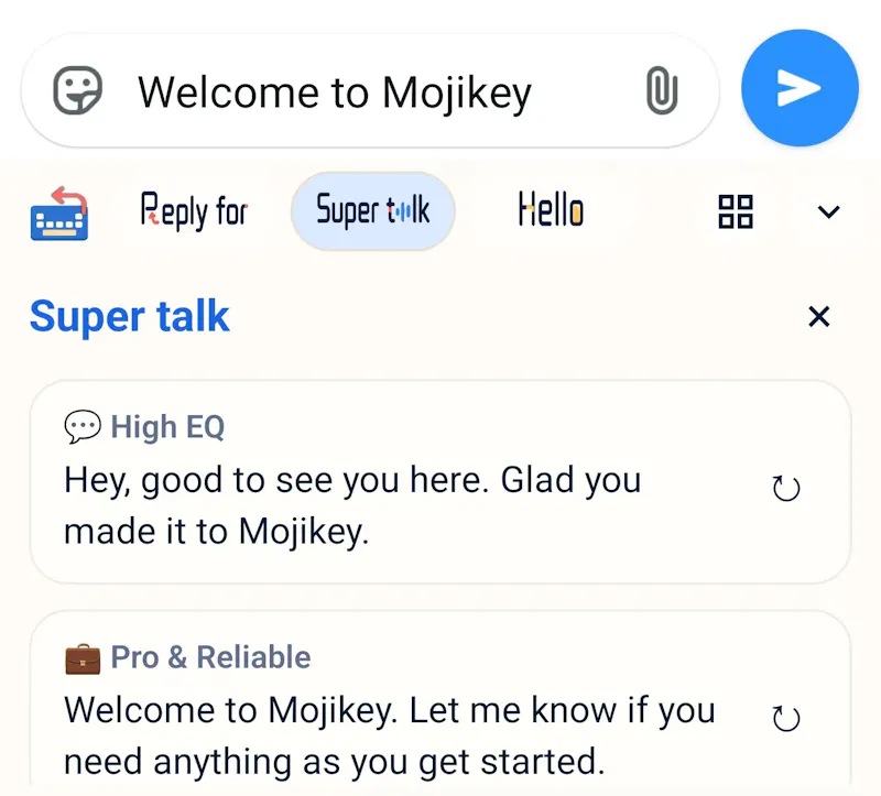 Mojikey screenshot 3