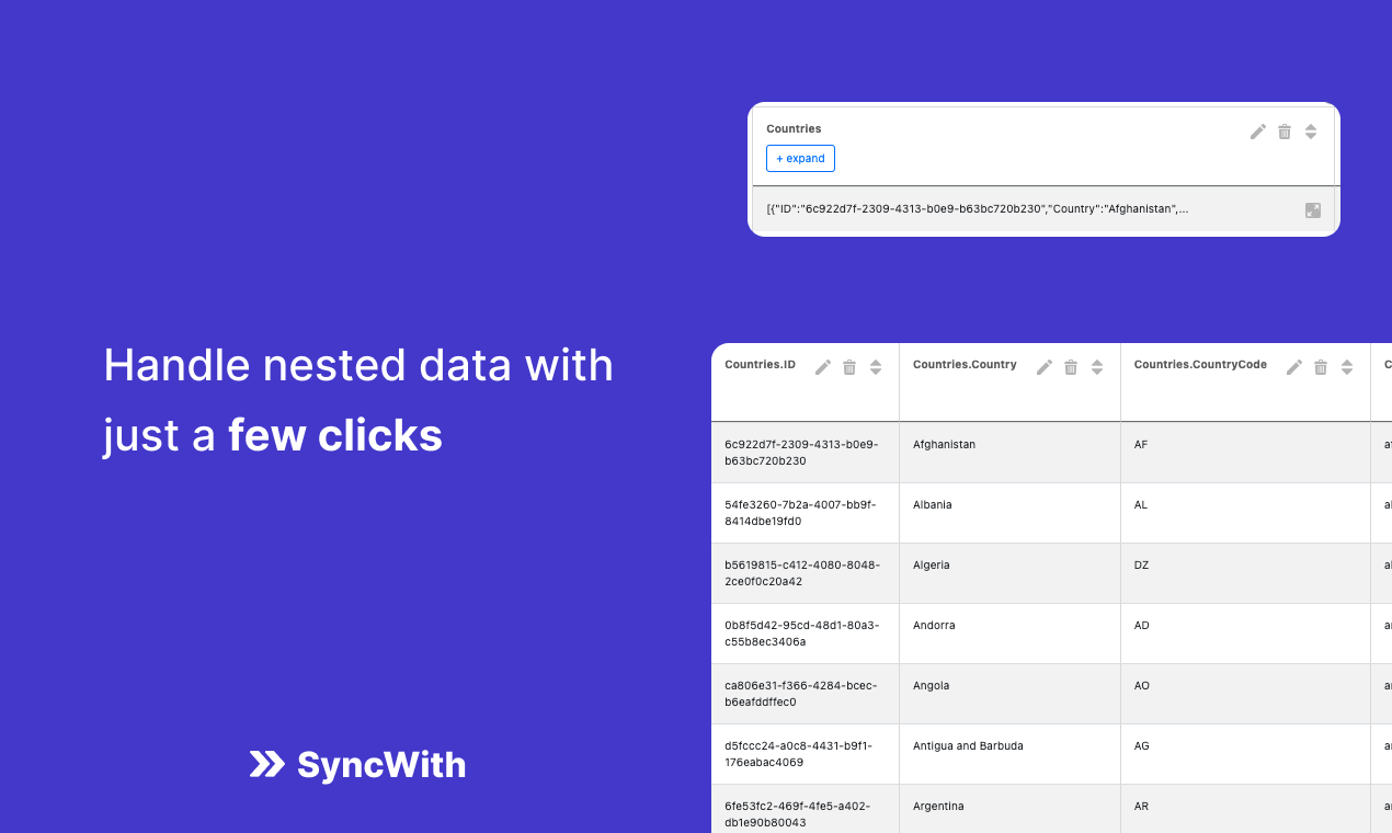 SyncWith for Google Sheets gallery image