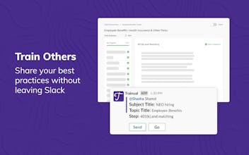 Trainual + Slack Integration gallery image