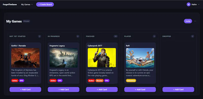 ForgotTheGame screenshot 1