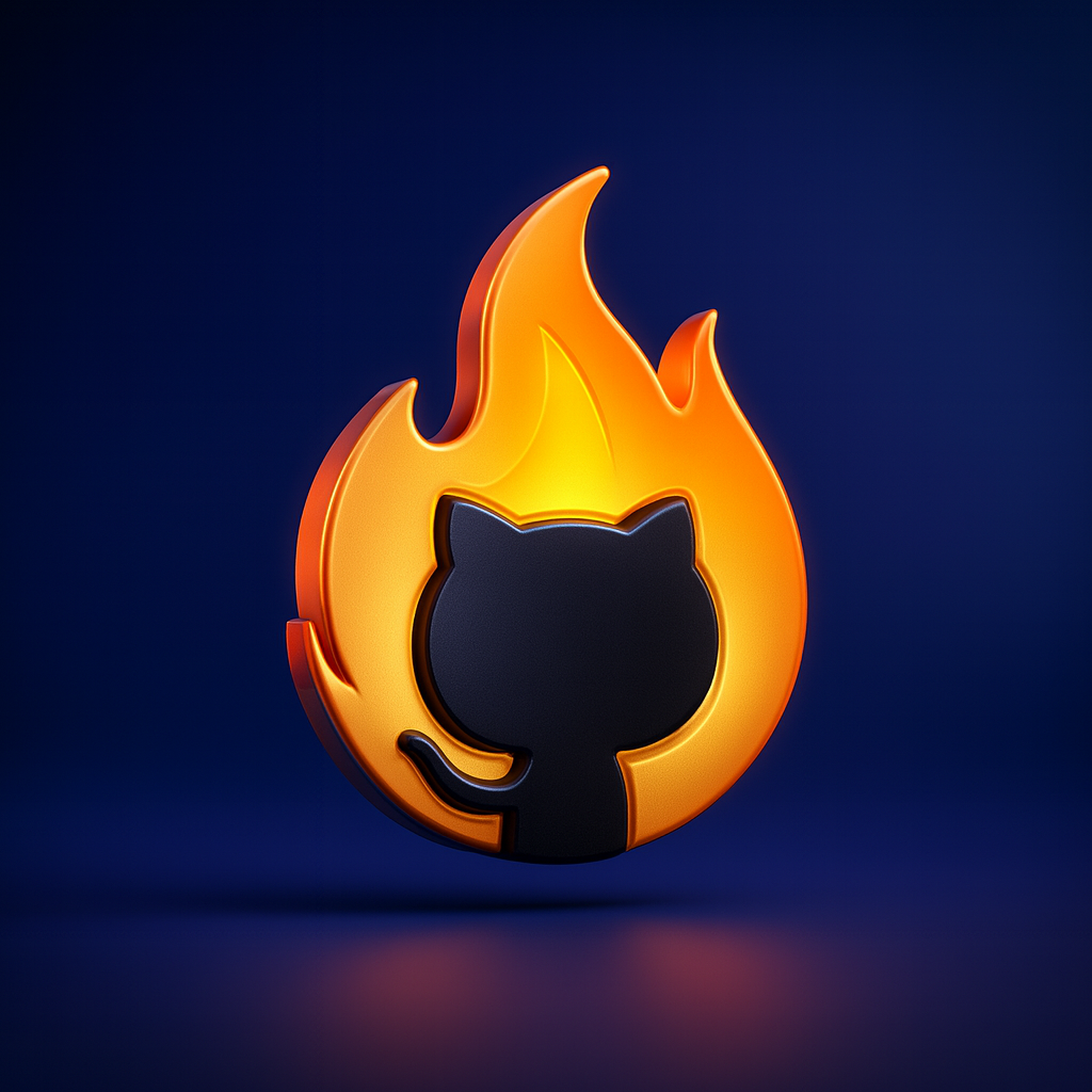 GitRoasted - Product Hunt launch logo