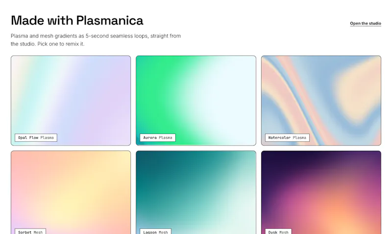 Plasmanica: Gradient Engine for Designer screenshot 4
