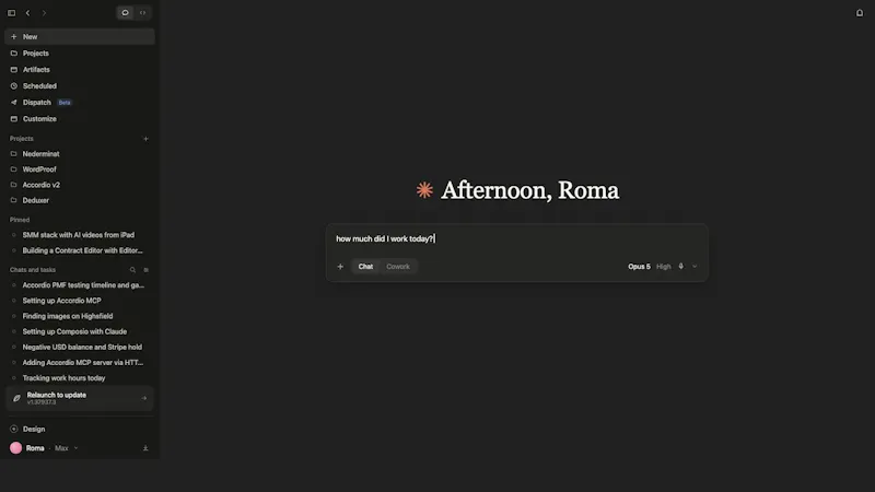 Accordio screenshot 1 (video preview)
