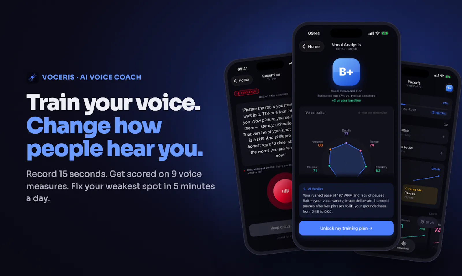 Voceris screenshot 1