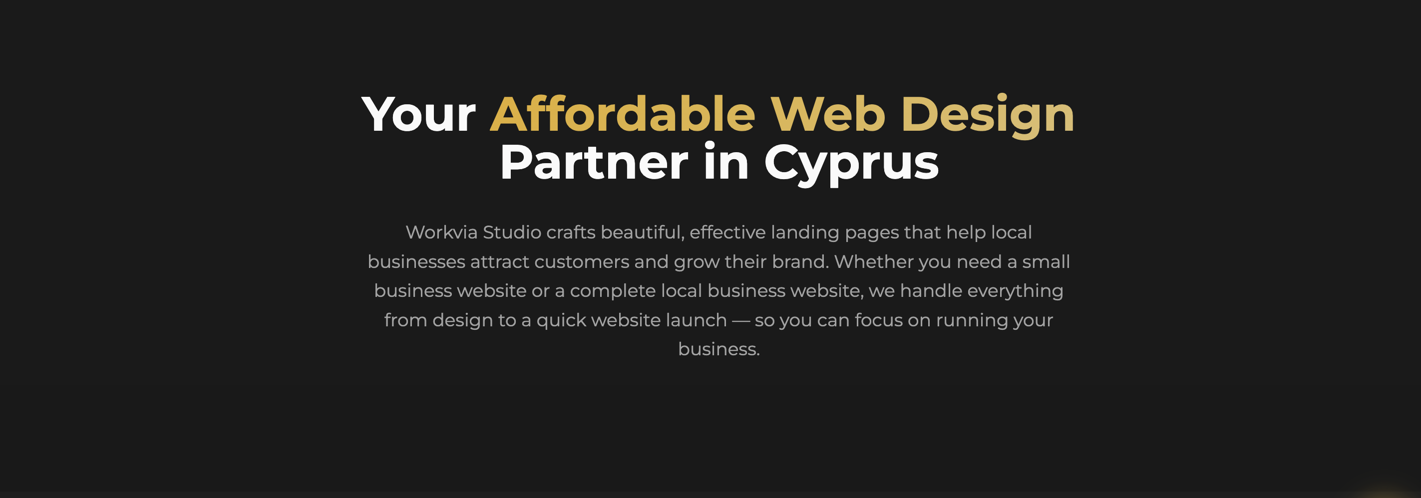 Workvia Studio Landing Pages from €85/mo gallery image
