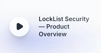 LockList: The First ZeroTrust Compliance gallery image